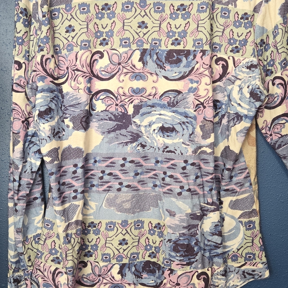 Sundance Artistic Floral Long Sleeve Top - Picture 3 of 6